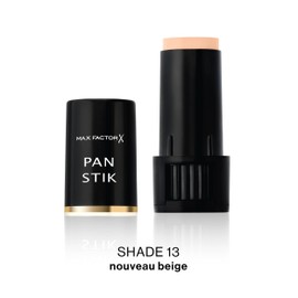 MAX FACTOR - Pan Stik Foundation - Rig Creamy Foundation, Smoothing Effect, Full Coverage, Dewy Skin Look - Normal til Tør Hud - 13 Beige - 9 g
