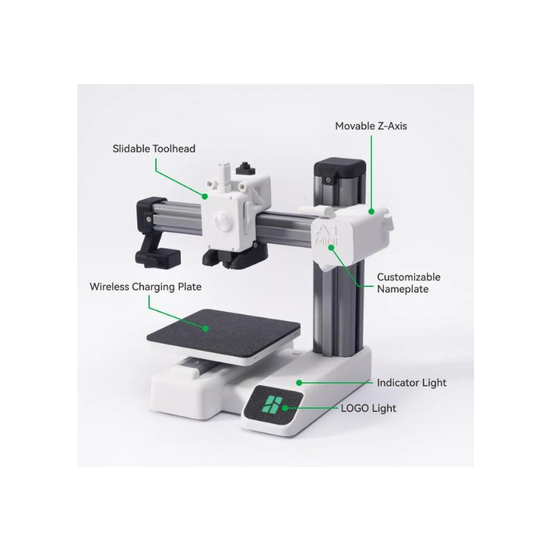 Hardware Kits: Wireless Charger Kit-K012, Bambu Lab 3D Printing