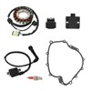 Silscvtt Ignition Coil Regulator Relay Stator Kit Replacement for Yamaha