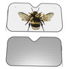 Dujiea Car Front Window Sunshade, Bee Foldable Auto Windshield Sun