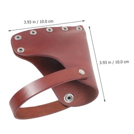 Operitacx Lederbeilhülle Campingaxt Survivalbeil Campingbeilhülle Campingausrüstung Campingbeil Campingausrüstung Äxte Schutzhülle Hand Kleine Äxte Kopfschutz Haut