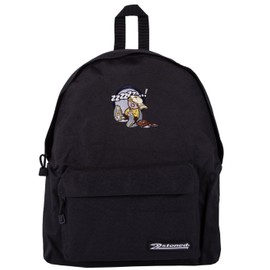 2Stoned Original leisure backpack with embroidery motif in several colours with shelf, black-zzzleep