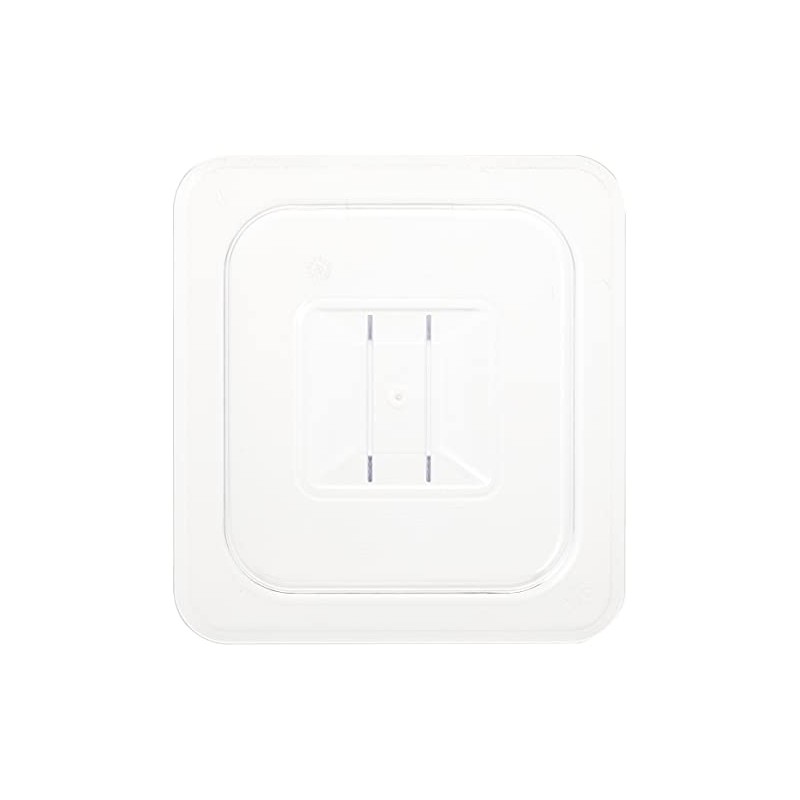 Vogue Polycarbonate Plastic 1/6 Gastronorm Lid, Clear, GN 1/6 Lid,