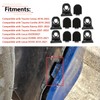 RLB-HILON 5 Sets Front Bumper to Fender Liner Clips Compatible