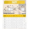Caianwin Flat Head Rivet Nuts Stainless Steel A2 V2A Threaded