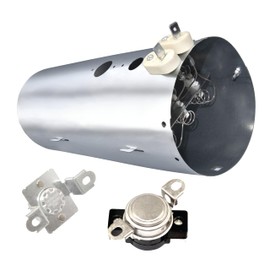 Haüs Parts 137114000 Dryer Heating Element Kit–Includes 137032600 Thermal Limiter 3204267 Thermostat–Compatible with Frigidaire Kenmore Electrolux Heater Element–Replaces AP4368739 PS2349395 EA2349395