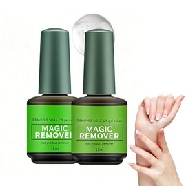 2PC Pegamento de Uñas Fuerte y Rápido - Eliminador Especial para Uñas Postizas, Pasta de Remoción Segura y Eficiente, Ideal para Tiendas de Uñas y Uso Doméstico, Transfronterizo