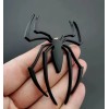 DIGIART INTERNATIONAL SPIDER CAR EMBLEMS 3D ZINC ALLOY METAL BLACK