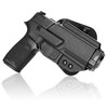 OWB Kydex Holster for Sig P320 M18 / P320 M17, Right Hand, Optic Cut, Open Carry