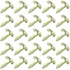 Clipco Paper Fasteners Mini 1/3-Inch Brass Plated (100-Pack)
