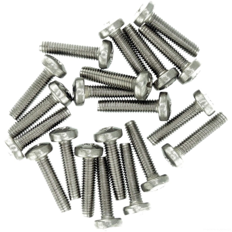 M6 (6mm x 10mm) Pozi Pan Thread Rolling Screw -