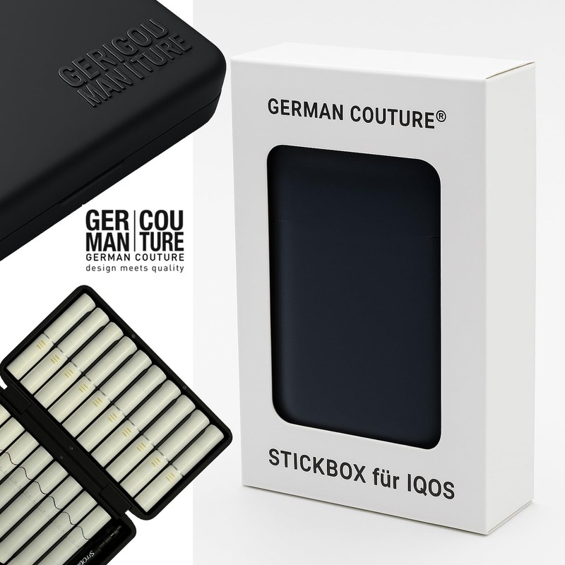 GC German Couture Stickbox Etui kompatibel mit IQOS ILUMA TEREA