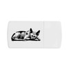 'Sphynx Cat Sleeping' Pill Box with Tablet Splitter (PI00033806)