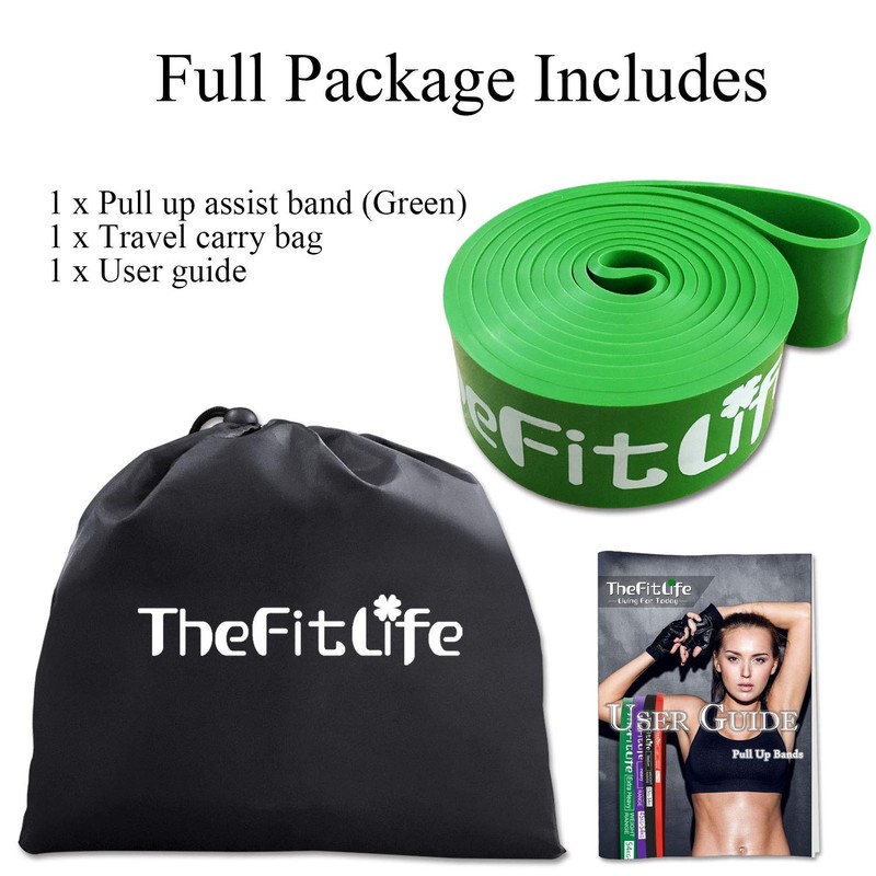 TheFitLife Resistance Pull Up Bands - Pull-Up Assist Exercise Bands,