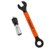 Oumers Bicycle Crank Extractor Puller, Bike Crank Removal Tool Fit