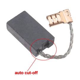 Micro Traders 2 Pairs Of Carbon Brushes Motor Brushes 1617014122 1617014138 With Auto Cut Off Compatible With Bosch GBH 5/40 DCE GBH 5 DCE DCE38 22.5x12.5x6.3mm