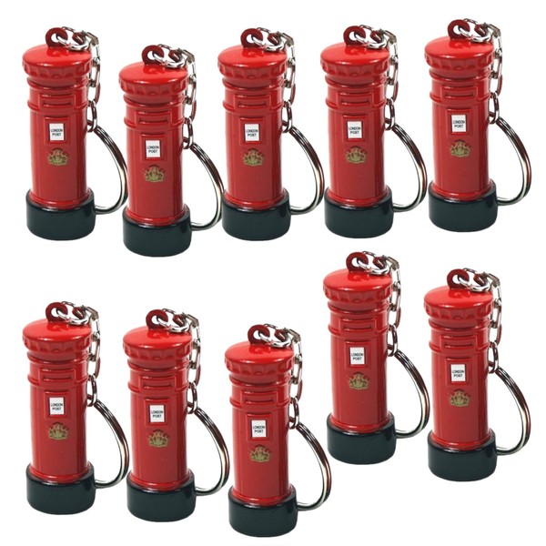 Top 10 Classic London Royal Mail Post Box Keychain -