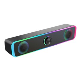 Computer Speaker,Travel Wired Speaker - Small Speaker for Laptop, Tablet, Phone, Computer, 3.5mm Audio Jack Connection