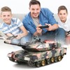 SVERTIBO 1:24 German Leopard 2 RC Tank, 2.4Ghz Remote Control