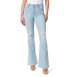 Jessica Simpson Women's Adored High Rise Flare Jean, Blinding Light, 29
