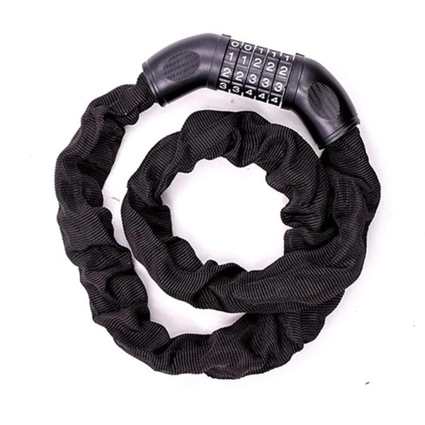 WM MAXIMUS Bicycle Chain Lock 100 cm, 5 Digit Combination