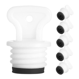 KOMBIUDA 6 Pack Hot Water Bottle Plug Leakproof and Airtight Stopper for Warm Water Bag Easy Replacement and Installation