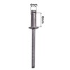 SKIR'CO Pack of 50 Stainless Steel Blind Rivets 4.0 x