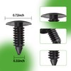 10L0L Golf Cart Universal Plastic Rivet for Ezgo for Yamaha