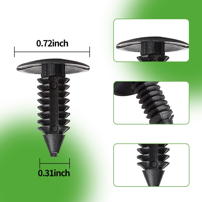 10L0L Golf Cart Universal Plastic Rivet for Ezgo for Yamaha