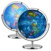Illuminated World Globe For Kids, Desk Globe Night Light with