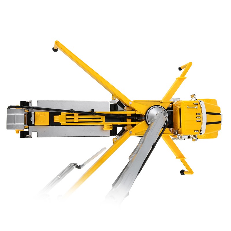 1/55 Concrete Pump Truck Model Engineering Car Alloy Vehicle Kids