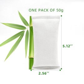 YouniDint 10 Pack Shoe Deodorizer,Activated Charcoal Odor Absorber,Reusable Odor Eliminator for Shoes,Gym Bags,Pet,50g/Pack