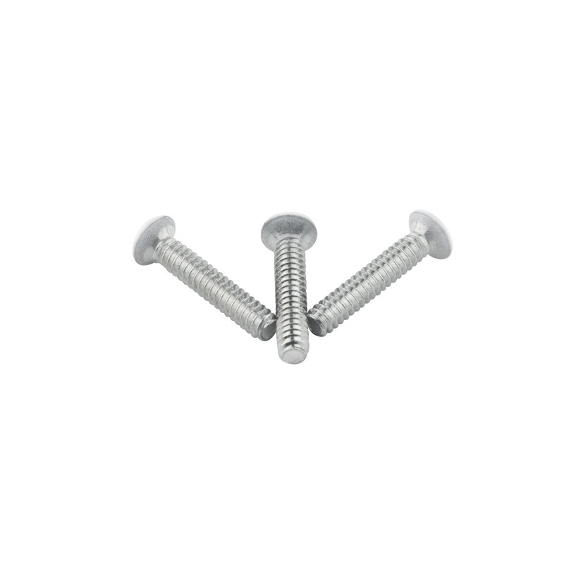SBRRAIL 3/4 Inch Long 6-32 Thread Wall Plate Screws for