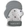 Malarkey Kids Munch Mitten Teething Mitten Grey Stars