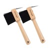 Ueemph Hoof Picks for Horses,Wooden Handle Hoof Pick with Brush，Sturdy