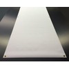 2'x12' Blank White Vinyl Banner - Grommets - 13oz