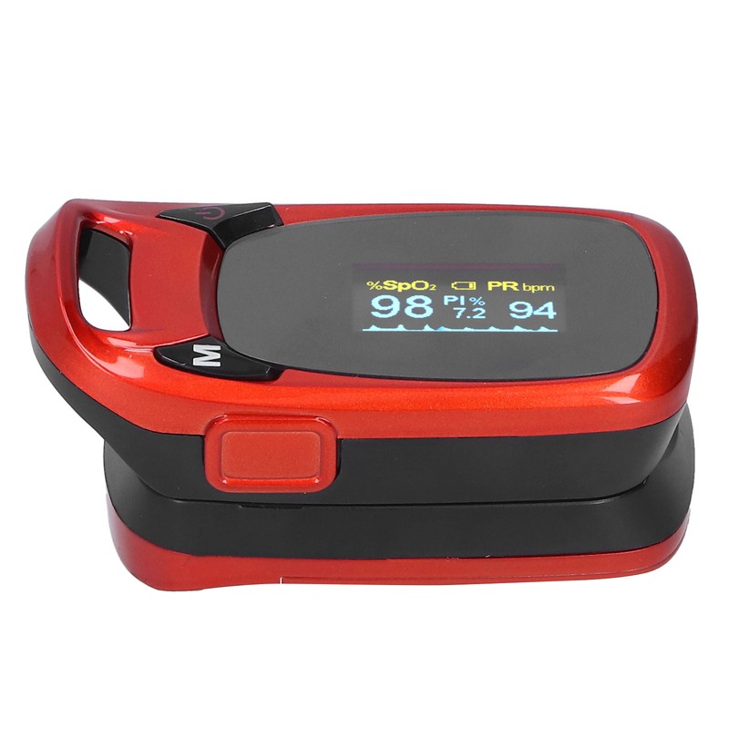 Fingertip Pulse Oximeter Digital Battery Blood Oxygen Saturation Monitor with