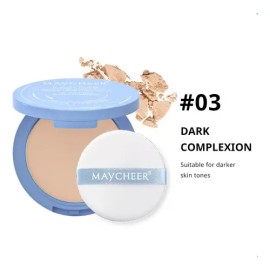 Base Maquillaje Polvo Compacto Fijador Matte Para Grasas
