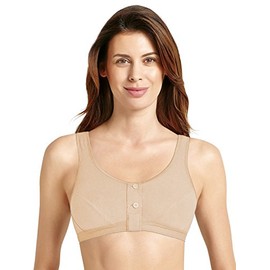 Anita 5315X-753 Women's Care Desert Beige Front Opening Mastectomy Post Operative Bra 34A