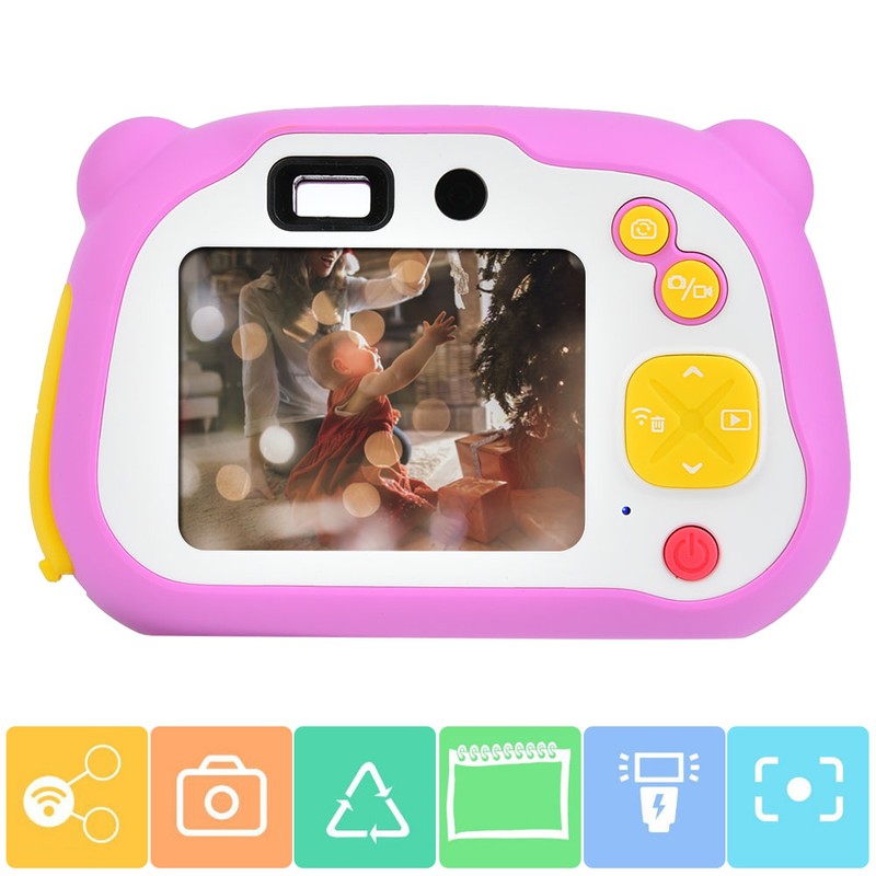 2 inch Screen WiFi Kids Camera with Flash Light 12