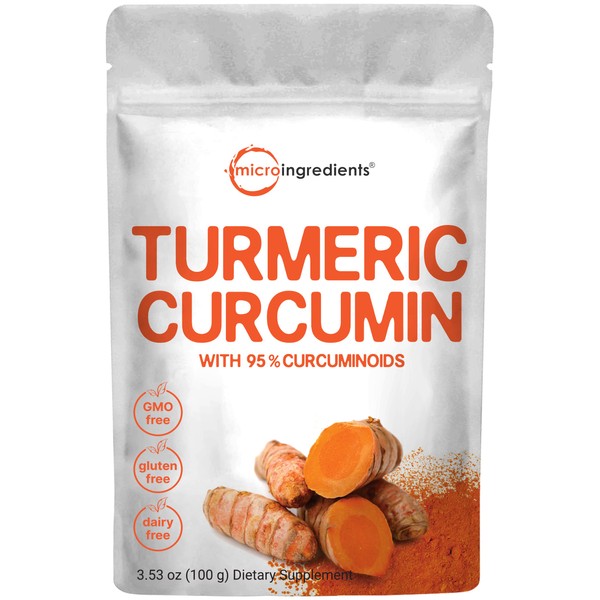Turmeric Extract 95% Curcuminoids (Natural Turmeric Extract and Turmeric Supplements),