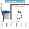 DIANQI Auto On Off Photocell Night Light Switch Photoswitch Light