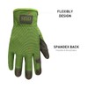HANDLANDY Leather Gardening Gloves, Utility Work Gloves for Drivers, Mechanics