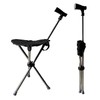 Cane with Seat - Portable Stool Chair, Supports Up to