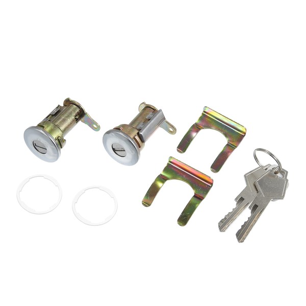 A ABSOPRO 1 Set Car Door Lock Cylinder with Keys
