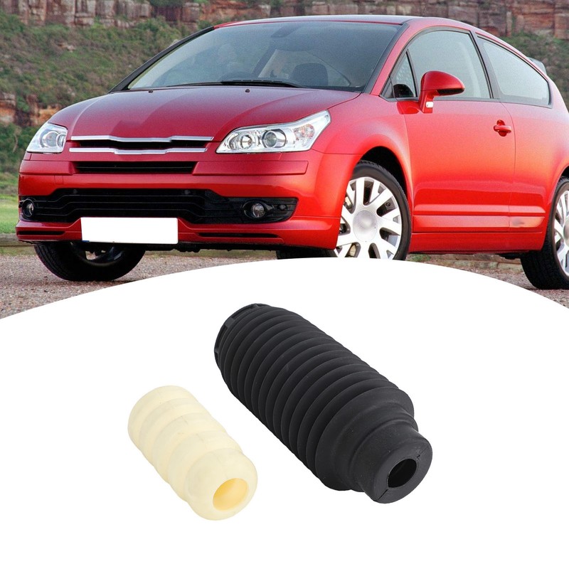 2PCS Front Shock Absorber Dust Cover 9636263880 Left Right Universal