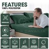 Microfiber Pillow Cases 2 Pack | Easy Care Plain Dyed