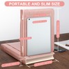Padfolio Portfolio Organizer Binder with Zipper and Hidden Handle, PU