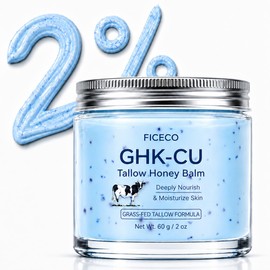 GHK-Cu Copper Peptide Face Cream - Tallow and Honey Balm Face Moisturizer