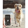 TagME Airtag Dog Collar,Waterproof Reflective Pet Collar with Airtag Holder,Soft